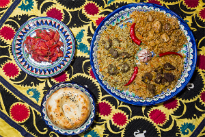 Скидка до 60% от службы доставки "Рубай.бай": суши, пицца, шашлык, горячие блюда, холодные закуски, салаты, супы