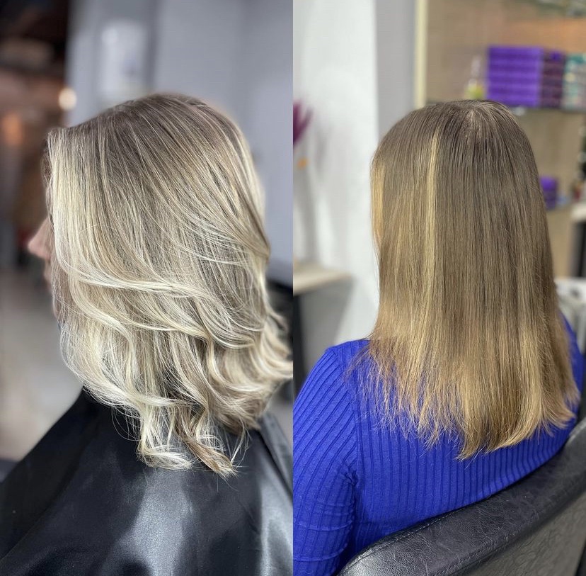 Смотрите, какая акция: окрашивание, мелирование, тонировка, стрижка в ...