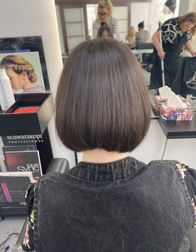 Смотрите, какая акция: женская стрижка + укладка волос в салоне красоты ...