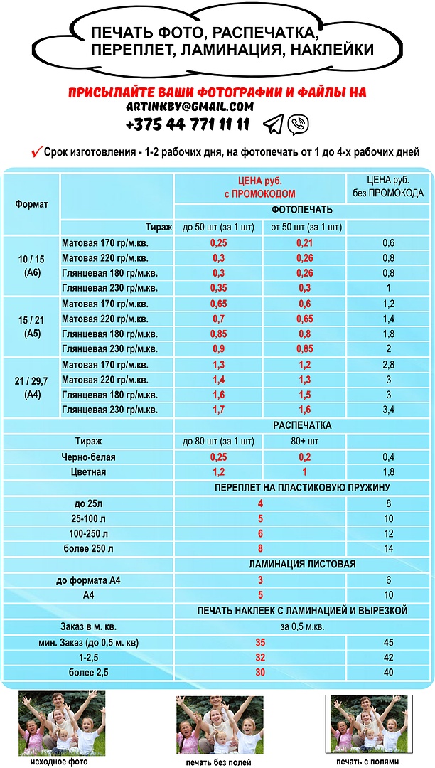 Смотрите, какая акция: фото на холсте, печать на майках, кружках ...