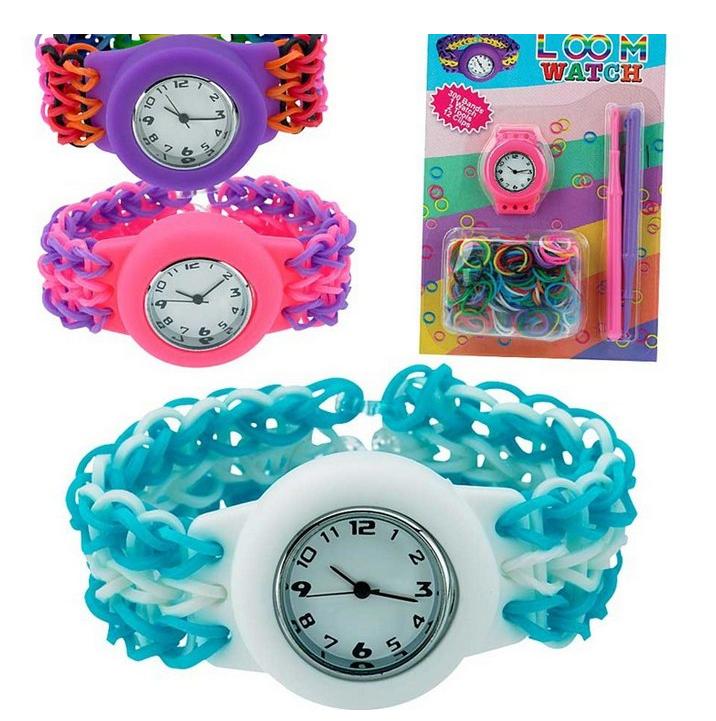 Набор для плетения "Rainbow Loom", резинки, крючки от 0,50 руб.