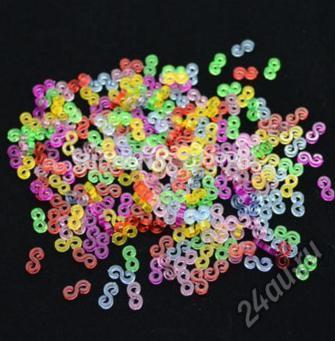 Набор для плетения "Rainbow Loom", резинки, крючки от 0,50 руб.