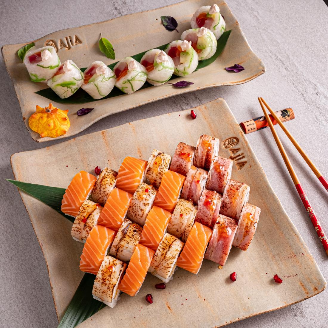 Заказать суши сливки бай (120) фото