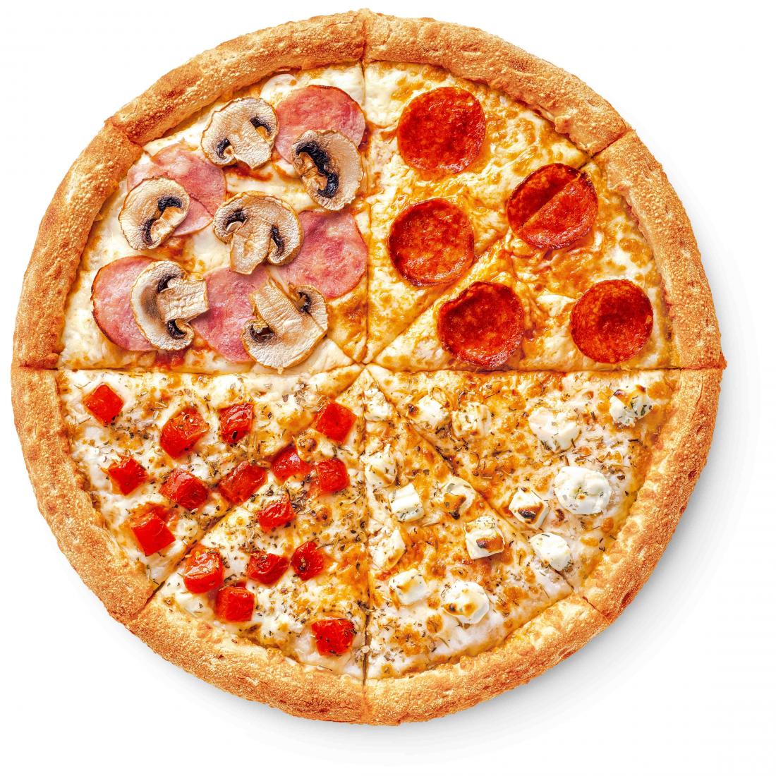 хорошая пицца отличная пицца половина от четырех пицц пепперони в игре фото 98
