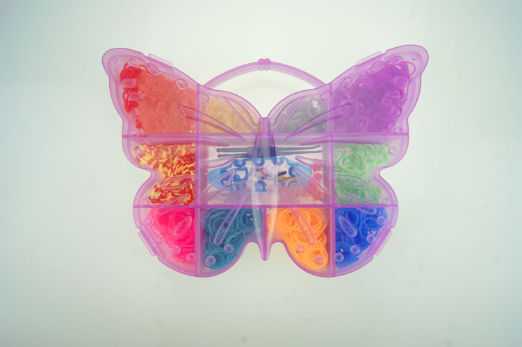 Набор для плетения "Rainbow Loom", резинки, крючки от 0,50 руб.