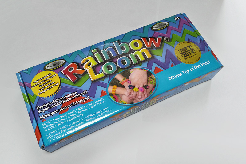 Набор для плетения "Rainbow Loom", резинки, крючки от 0,50 руб.