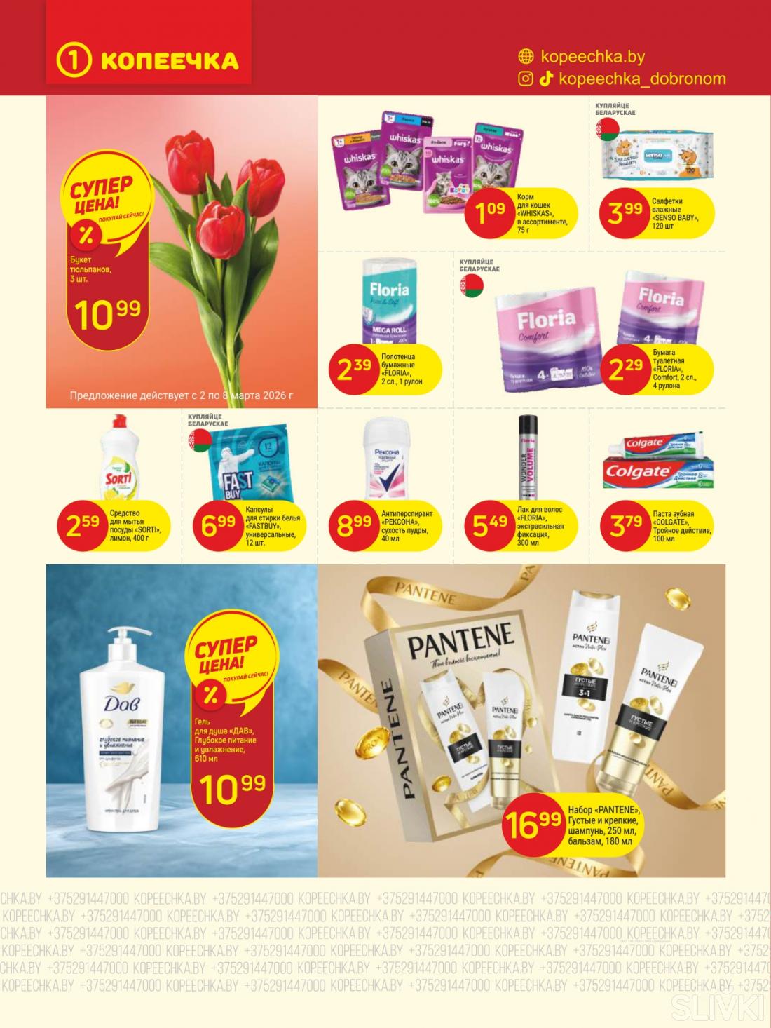 Скидки и акции в магазинах "Копеечка"!