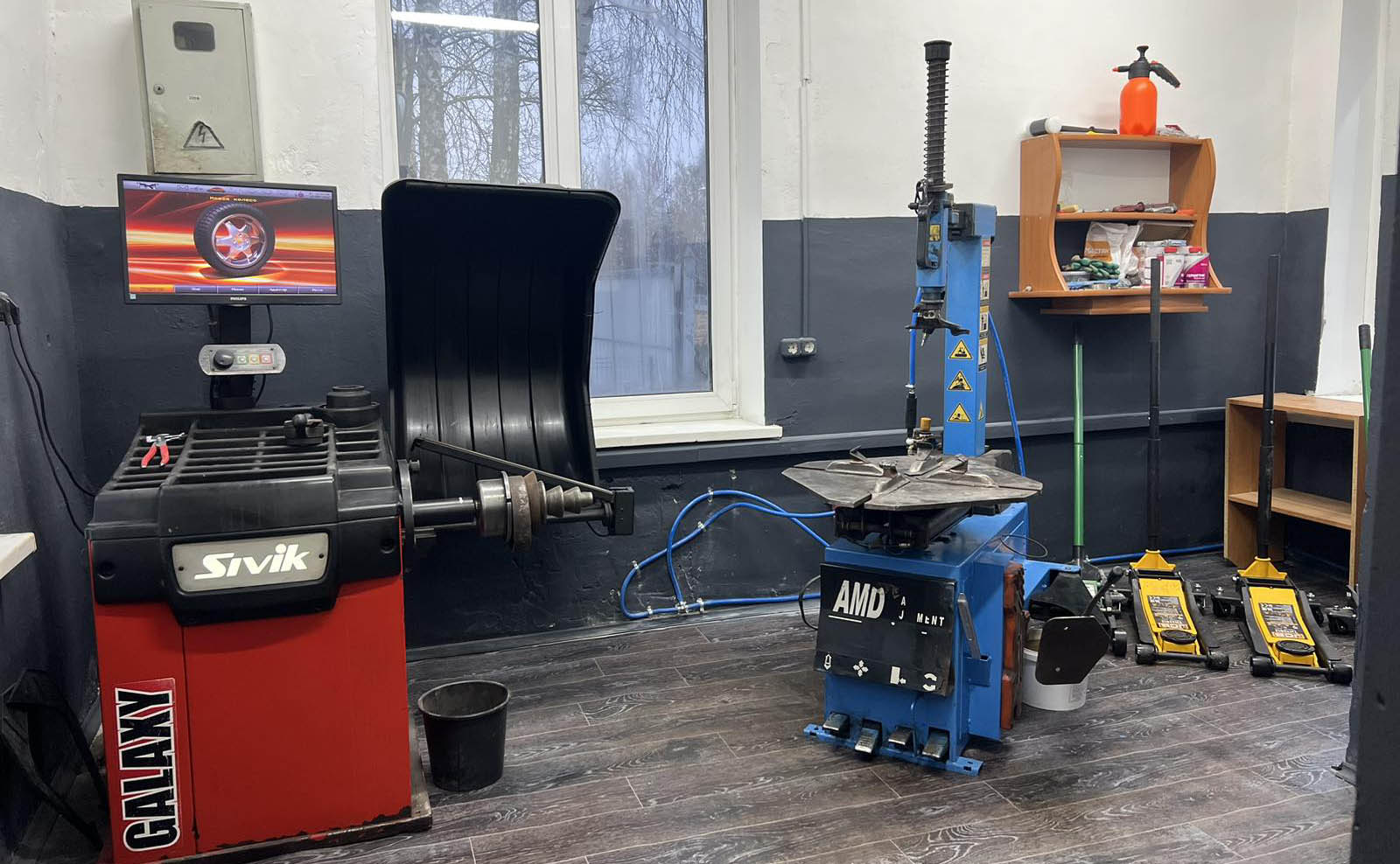 Смотрите, какая акция: шиномонтаж 4-х колес на Асаналиева со скидкой 50 ...