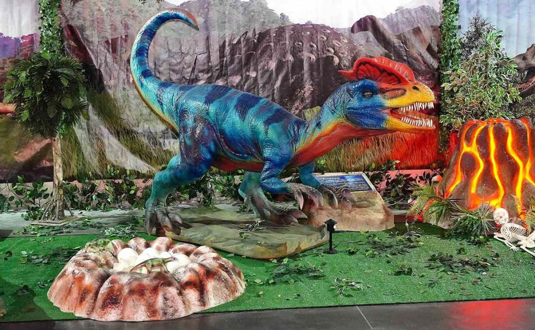 Выставка динозавров ульяновск. Нано парк.