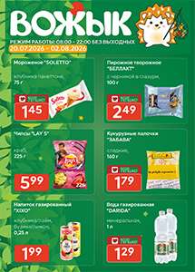 Акционные предложения в магазинах "Вожык"